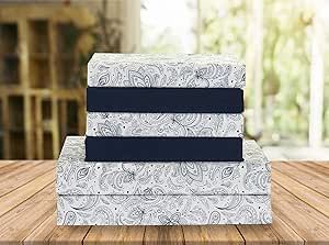 Elegant Comfort Luxury Soft Bed Sheets Paisley Pattern 1500 Thread Count Percale Egyptian Quality Microfiber Softness Wrinkle and Fade Resistant (6-Piece) Bedding Set, King, Paisley Navy Blue